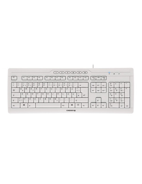 Teclado cherry stream 3.0 usb ultraplano