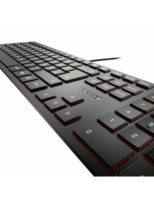 Teclado cherry kc 6000 slim ultraplano