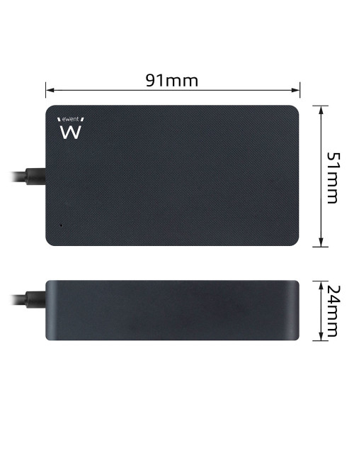 Cargador usb tipo c ewent ew3981