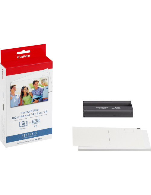 Papel foto canon selphy kp - 36ip 10x15