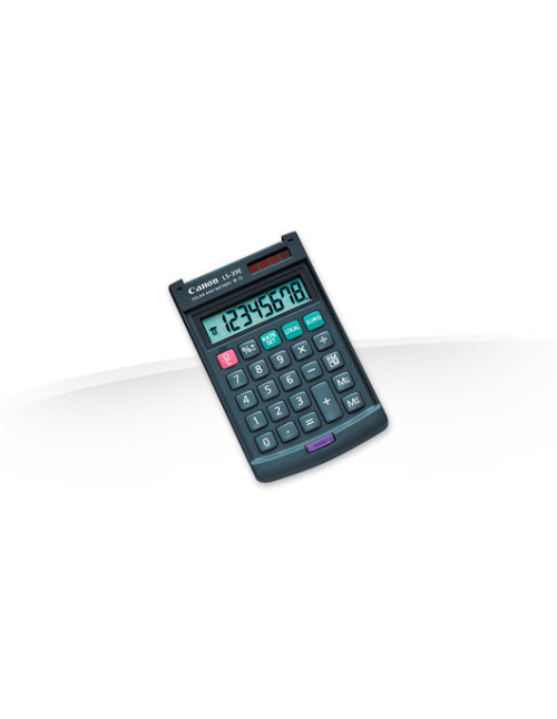 Calculadora canon bolsillo ls - 39e - dbl 8 digitos