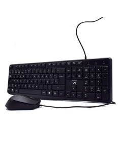 Kit teclado + mouse raton ewent