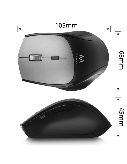 Mouse raton ewent ew3245 wireless inalambricro