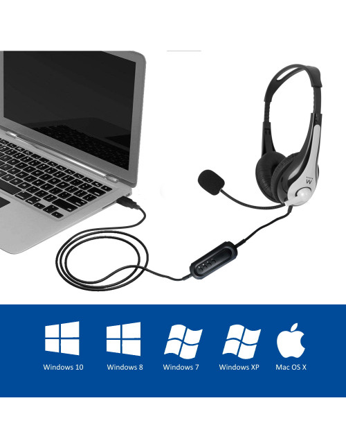 Auricular ewent ew3565 con microfono