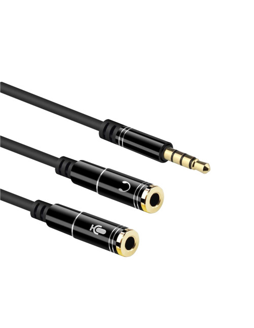 Cable adaptador audio ewent jack 3.5mm