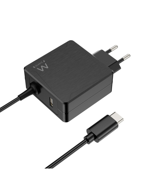 Cargador pared usb tipo c ewent
