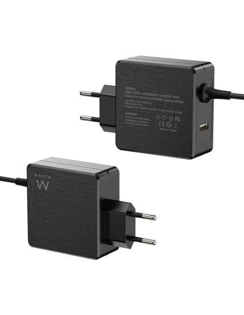 Cargador pared usb tipo c ewent
