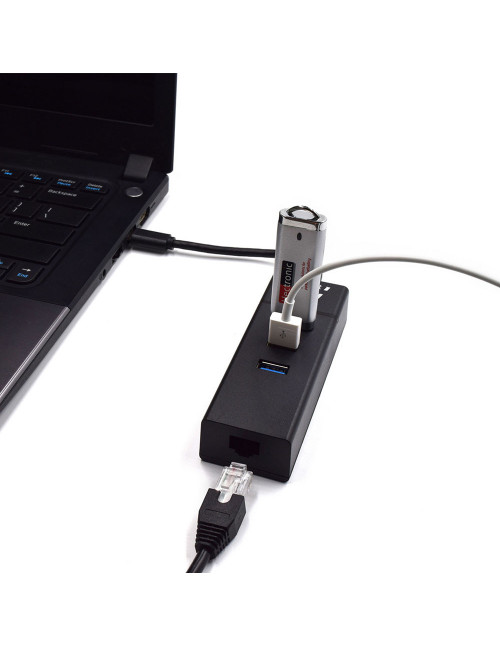 Hub usb ewent 3 puertos usb