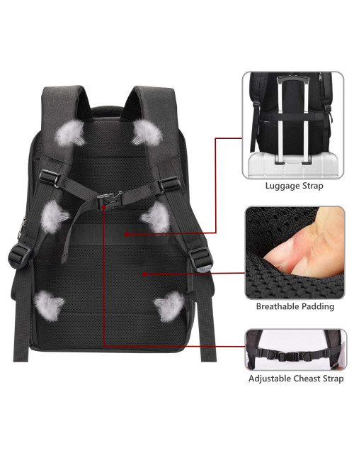 Mochila ewent portatil 15.6 pulgadas con salida