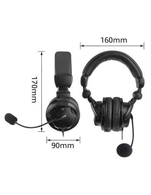 Auricular ewent ew3564 con microfono