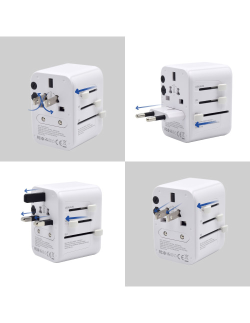 Enchufe universal ewent ew1470 eu usa