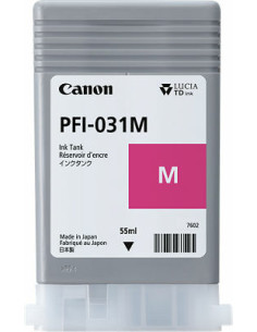 Cartucho canon pfi - 031 magenta