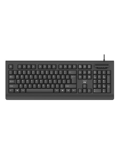 Teclado ewent ew3286 usb + lector