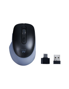 Raton inalambrico ewent ew3243 negro gris