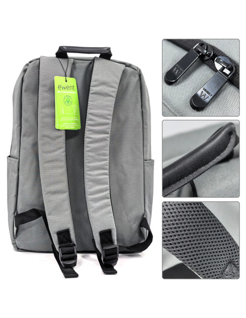Mochila unisex ewent urban business portatil