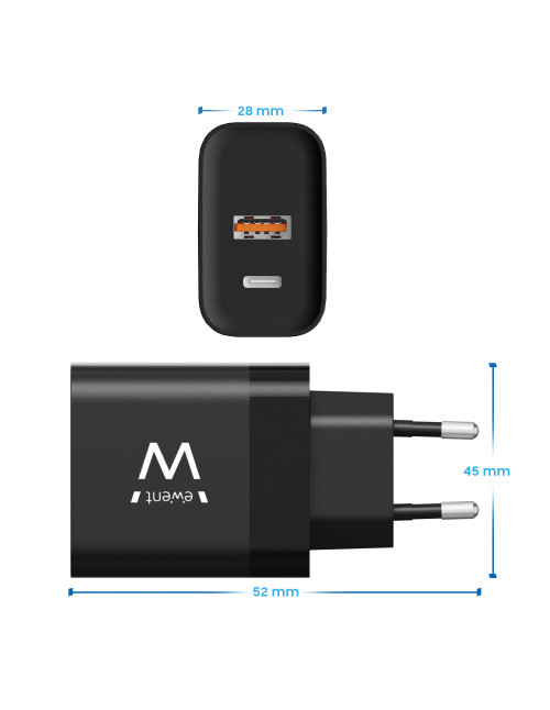 Cargador ewent ew1327 45w usb tipo