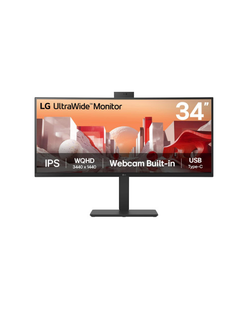 Monitor lg 34ba85qe - b 34 pulgadas wqhd 60hz