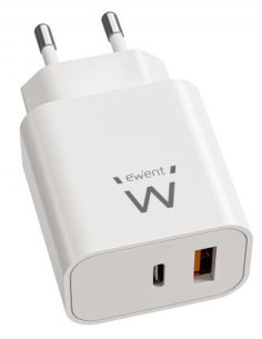 Cargador ewent ew1318 20w 1x usb