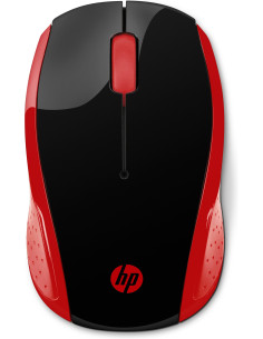Ratón hp inalámbrico 200 rojo imperíal