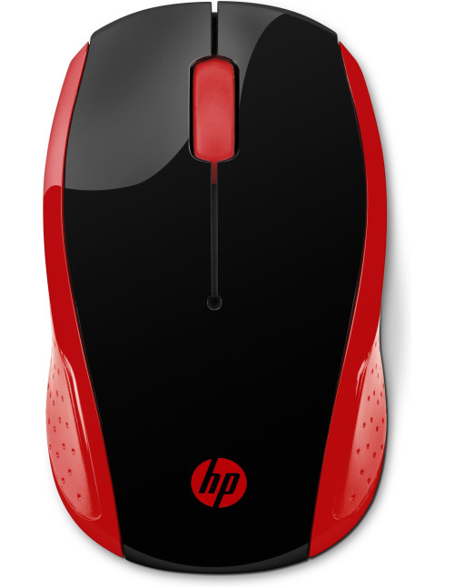 Ratón hp inalámbrico 200 rojo imperíal