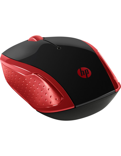 Ratón hp inalámbrico 200 rojo imperíal