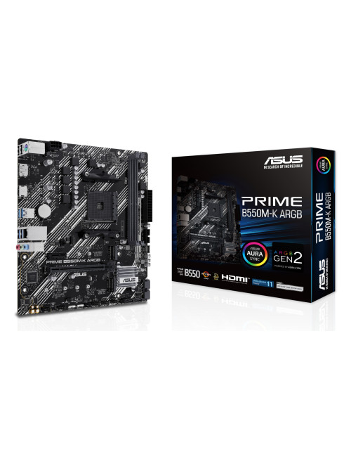 Placa base asus amd prime b550m - k