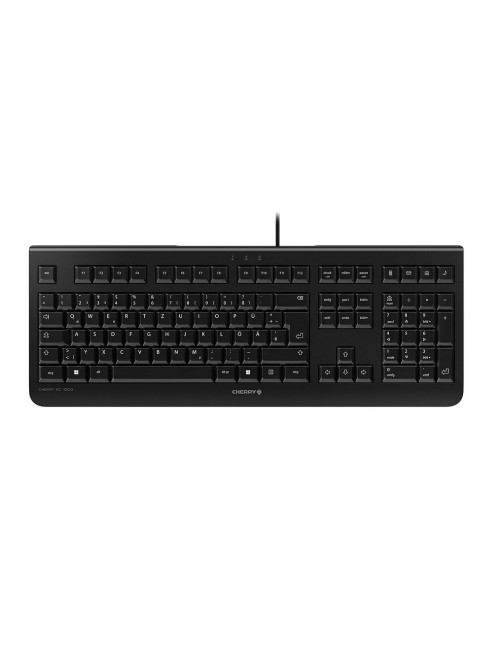 Teclado cherry kc 1000 negro portugues
