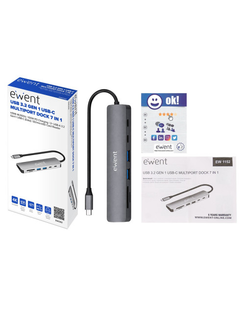 Docking station ewent ew1152 usb tipo