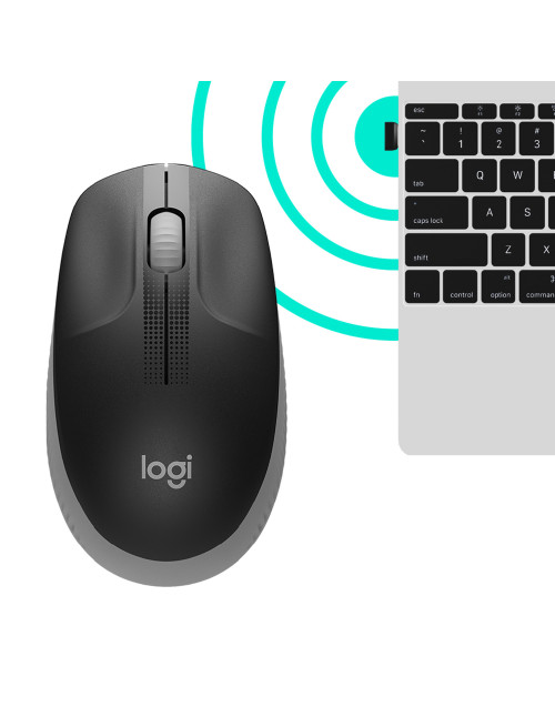 Mouse raton logitech m190 full size