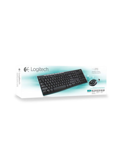 Teclado + mouse logitech mk270 wireless