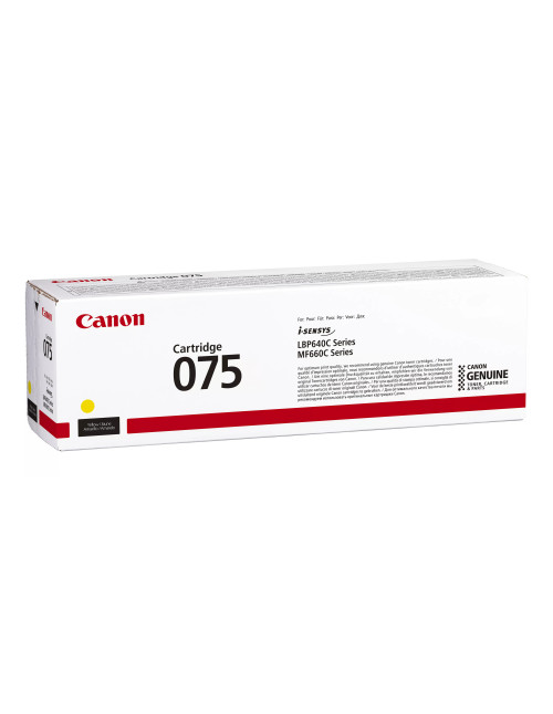 Toner canon 075 amarillo cl mfp