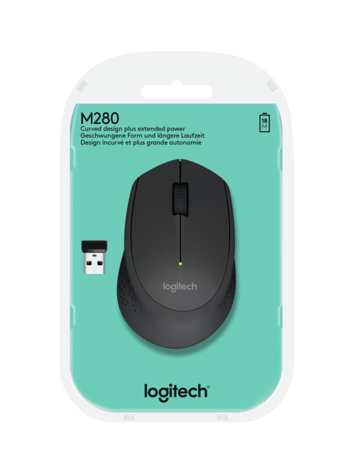 Mouse raton logitech m280 optico wireless