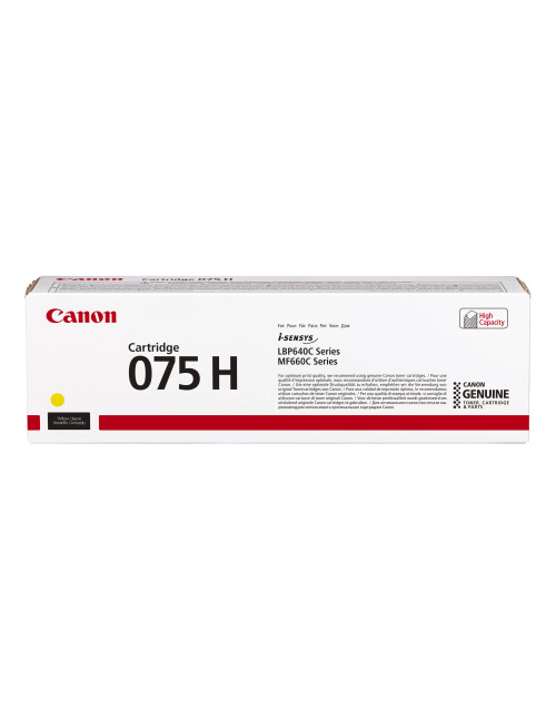 Toner canon 075 h amarillo cl