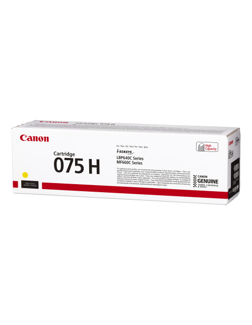 Toner canon 075 h amarillo cl