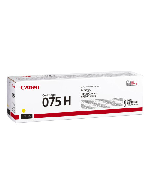 Toner canon 075 h amarillo cl