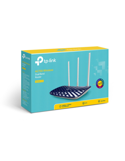 Router wifi archer c20 ac750 dual