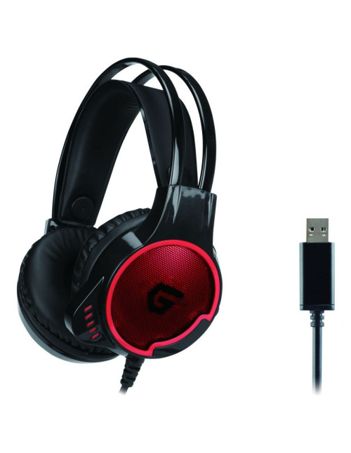 Auricular gaming conceptronic athan01b 7.1 luces