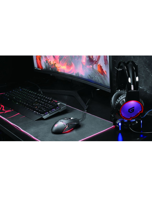 Auricular gaming conceptronic athan01b 7.1 luces
