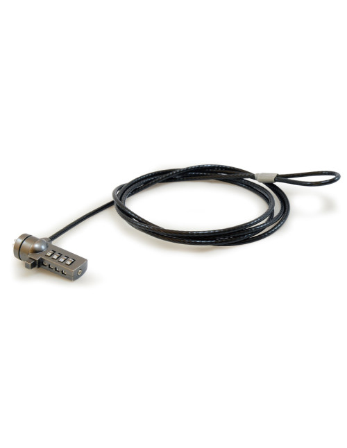 Cable seguridad coneptronic portatiles 1.8m combinacion