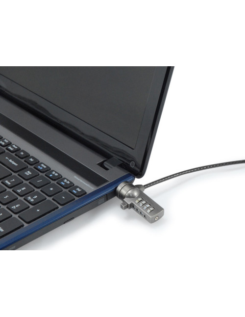 Cable seguridad coneptronic portatiles 1.8m combinacion