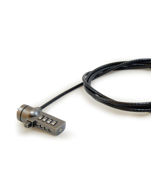Cable seguridad coneptronic portatiles 1.8m combinacion