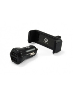Cargador coche usb conceptronic 2 puertos