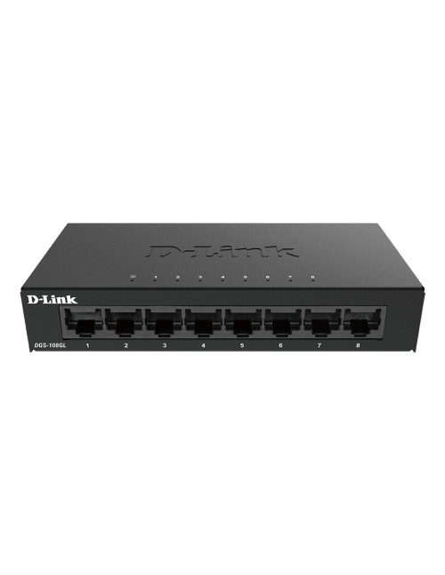 Switch d - link 8 puertos gigabyte plug