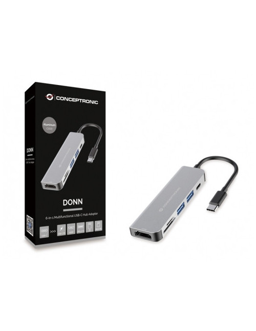 Adaptador hub 6 en 1 conceptronic
