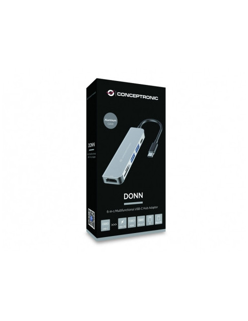 Adaptador hub 6 en 1 conceptronic