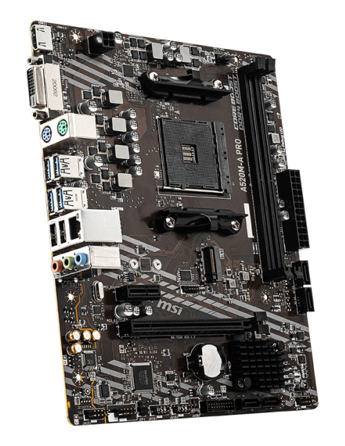 Placa base msi am4 a520m - a pro