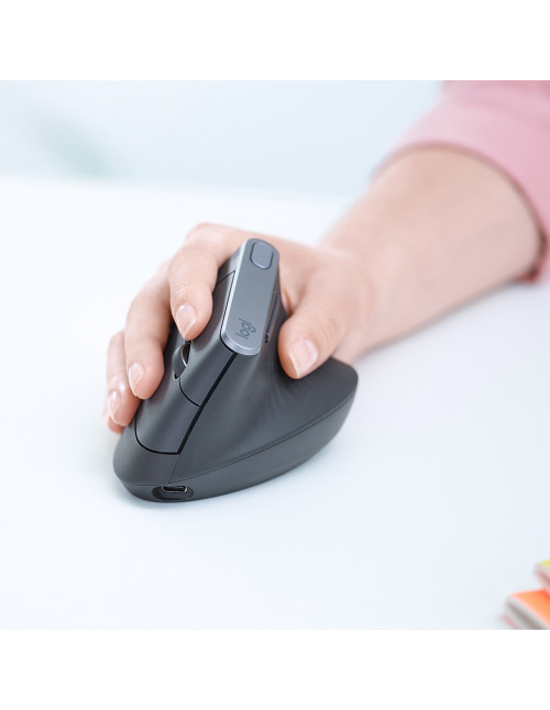 Mouse raton logitech mx vertical wireless