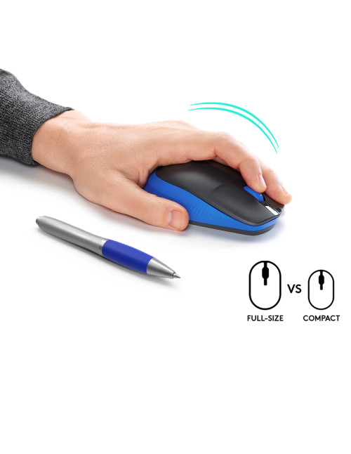Mouse raton logitech m190 full size