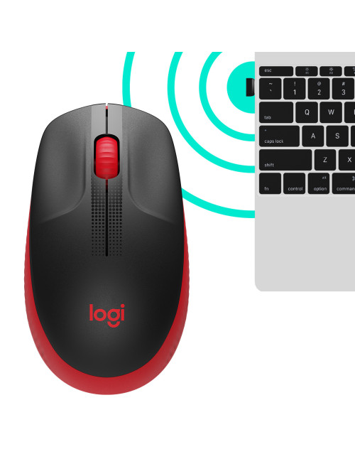 Mouse raton logitech m190 full size