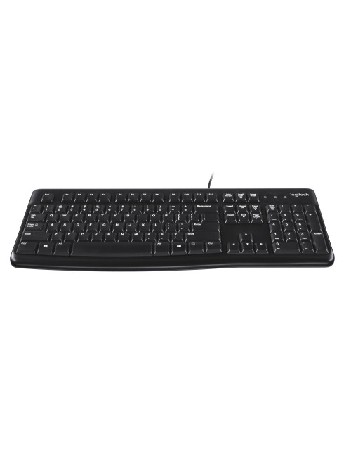 Teclado logitech k120 usb negro en